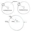 (Bild für) Dichtungen, 3-er-Satz für 36 Liter Potstill/Whiskydestille oder 36 Liter Destille für Ätherische Öle